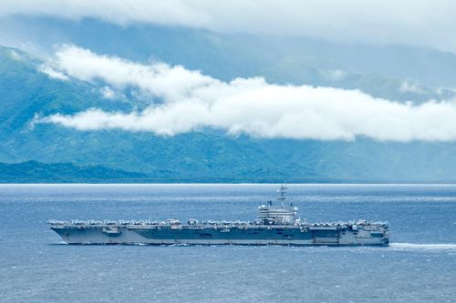 Tàu sân bay Mỹ ở gần đảo Đài Loan
