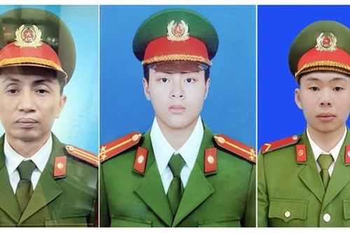 Cấp Bằng 'Tổ quốc ghi công' cho 3 liệt sĩ hy sinh khi thực hiện nhiệm vụ chữa cháy