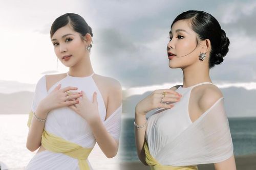 Lê Âu Ngân Anh tái xuất dịu dàng e ấp, sẵn sàng mặc áo cưới theo chàng về dinh