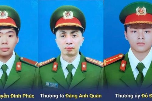 Lễ truy điệu 3 chiến sĩ cảnh sát PCCC hy sinh được tổ chức khi nào?