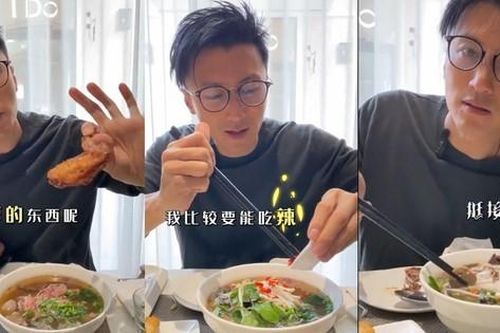 Tạ Đình Phong tấm tắc khen phở Việt Nam