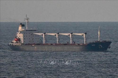 Nhóm kiểm tra chuyến tàu xuất khẩu ngũ cốc đầu tiên của Ukraine lên đường