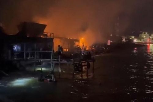 Cháy tại Phú Quốc: 11 nhà dân bị thiêu rụi hoàn toàn