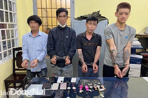 Bắt nhóm chuyên đột nhập trộm cắp tài sản
