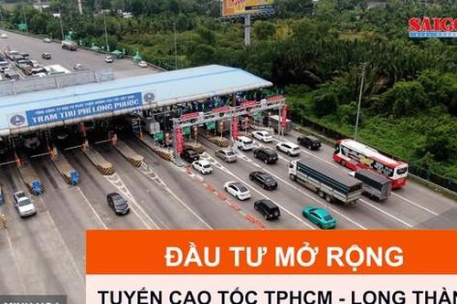 Đầu tư mở rộng tuyến cao tốc TPHCM - Long Thành