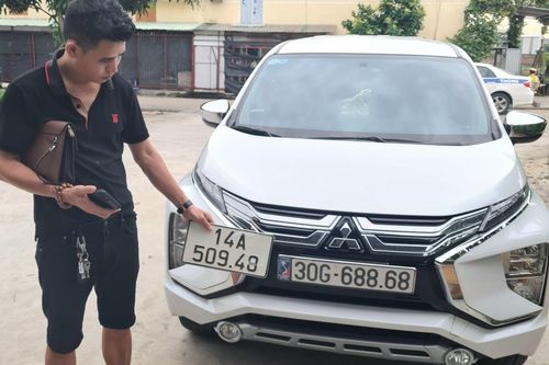 Gắn biển số giả khi tham gia giao thông, tài xế bị phạt nặng