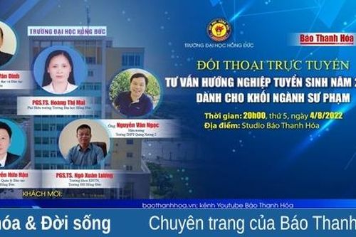Tư vấn hướng nghiệp - tuyển sinh năm 2022: Dành cho khối ngành sư phạm
