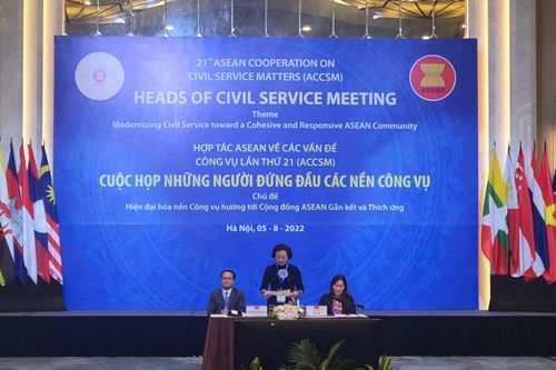 ASEAN nhất trí với kế hoạch củng cố nền công vụ do Việt Nam đề xuất