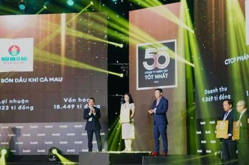 PVCFC lần thứ 2 vào tốp 50 công ty niêm yết tốt nhất