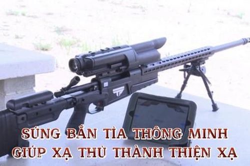 Súng bắn tỉa thông minh giúp xạ thủ thành thiện xạ