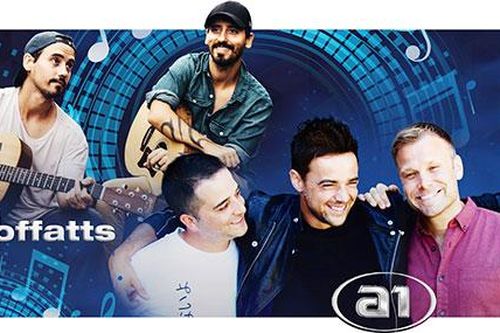 The Moffatts, 911 và A1 phấn khích hát với khán giả Việt Nam