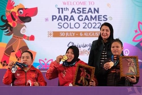 Đoàn Việt Nam giành vị trí thứ 3 chung cuộc tại ASEAN Para Games 11