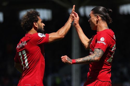 Salah, Nunez tỏa sáng, Liverpool chật vật hòa đội mới lên hạng