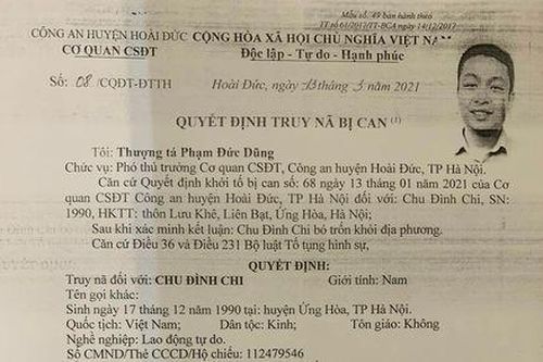 Truy nã đối tượng hành hung người phụ nữ