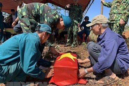 Tiếp tục tìm kiếm hài cốt liệt sĩ đến khi không còn thông tin