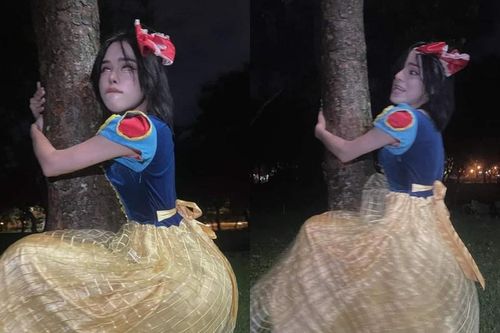 Cosplay Bạch Tuyết 'ngã cây', Trần Đức Bo khiến netizen nóng mắt