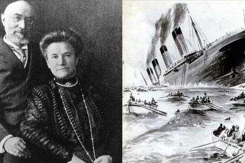Cảm động chuyện tình vợ chồng triệu phú trong thảm họa chìm tàu Titanic