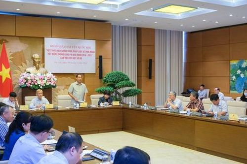 Đoàn giám sát của Quốc hội làm việc với Bộ Y tế về thực hành tiết kiệm, chống lãng phí