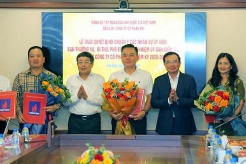 Lễ công bố và trao quyết định kiện toàn nhân sự Ban Chấp hành Đảng bộ Công ty Cổ phần PVI