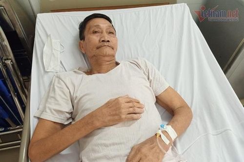 Cụ ông bị ung thư dạ dày được bạn đọc ủng hộ hơn 35 triệu đồng