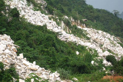 Phạt 120 triệu đồng và đình chỉ hoạt động doanh nghiệp đổ thải sai quy định