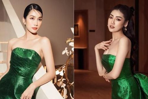 'Đụng váy' với đàn em Phương Anh, Tú Anh vẫn nóng bỏng sau một thập kỷ giành ngôi Á hậu