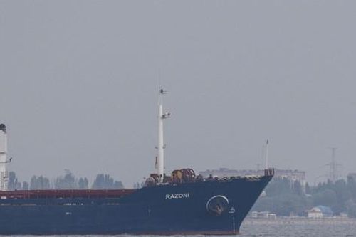 Tàu chở ngũ cốc đầu tiên rời cảng Ukraine bị người mua 'bùng hàng'