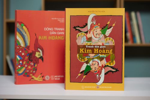 'Tranh dân gian Kim Hoàng' - Cuốn sách về dòng tranh hồi sinh sau 70 năm biến mất