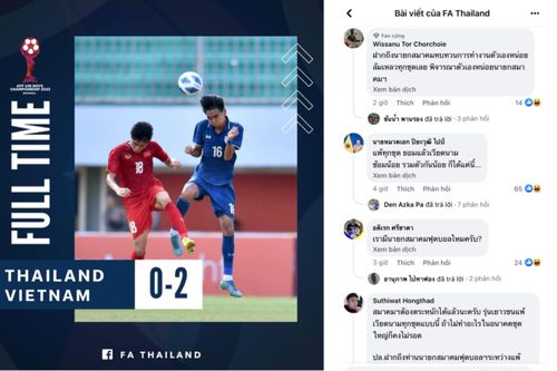 Cổ động viên Thái Lan: 'Cứ gặp Việt Nam lại thua, là sao?'