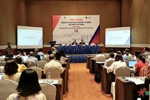 Hội thảo đánh giá 500 doanh nghiệp tư nhân lớn nhất Việt Nam