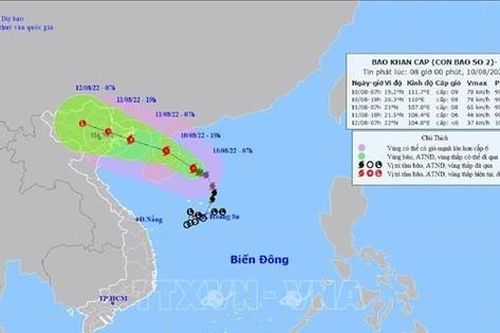 Tin bão khẩn cấp: Xuất hiện cơn bão số 2