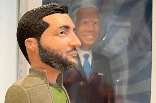 Công ty Mỹ huy động góp tiền để làm tượng ông Zelensky