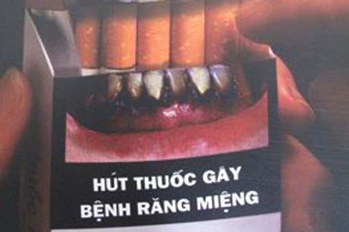 Hình ảnh cảnh báo sức khỏe trên bao bì sản phẩm thuốc lá: Nên tăng diện tích ít nhất 75%