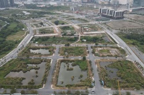 Tp.HCM lên phương án đấu giá lại 4 lô đất Thủ Thiêm bị bỏ cọc