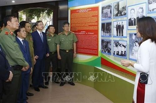 Triển lãm dấu ấn hợp tác giữa Công an Campuchia – Lào – Việt Nam