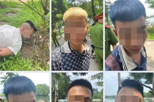 Băng nhóm tuổi teen đi bộ lang thang chém người cướp của đã bị bắt