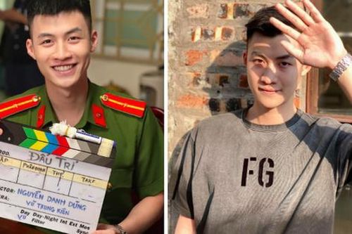 Vẻ điển trai lãng tử ngoài đời thực của chàng Thiếu úy Bá Thành 'Đấu trí'