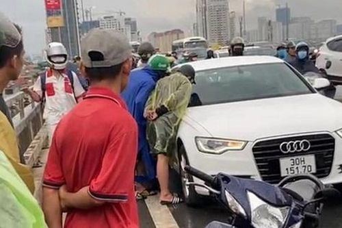 Danh tính gây bất ngờ của người đàn ông bỏ lại xe Audi nhảy cầu Nhật Tân