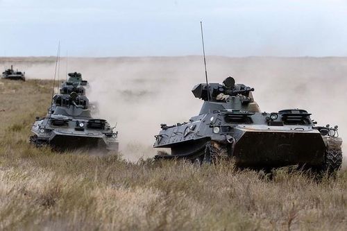 Đặc nhiệm Azov Ukraine bắt sống thiết giáp cực hiếm lai ghép giữa MT-LB và BTR-82A