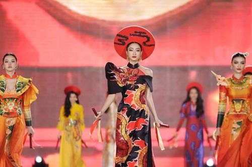 Top 37 Hoa hậu Thế giới Việt Nam 2022 trình diễn áo dài