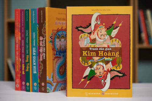 Khôi phục dòng tranh Kim Hoàng sau 70 năm vắng bóng