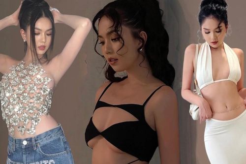 Ngọc Trinh tích cực lăng xê trend 'hở trên, kín dưới' khoe body sexy, nóng bỏng