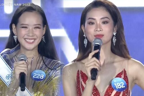 Màn ứng xử xứng danh 'chiến thần nuốc mic' của Top 5 Hoa hậu Thế giới Việt Nam 2022