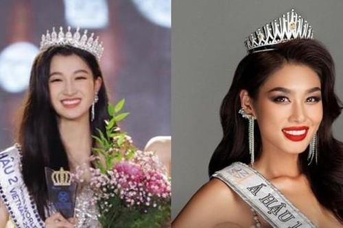 Thật trùng hợp, Á hậu Phương Nhi và Á hậu Thảo Nhi Lê đều gặp điều này khi đội vương miện