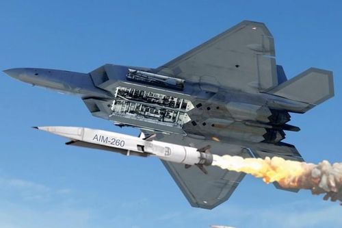 Tiêm kích F-22 bội phần nguy hiểm nhờ tên lửa không chiến bí mật thế hệ mới