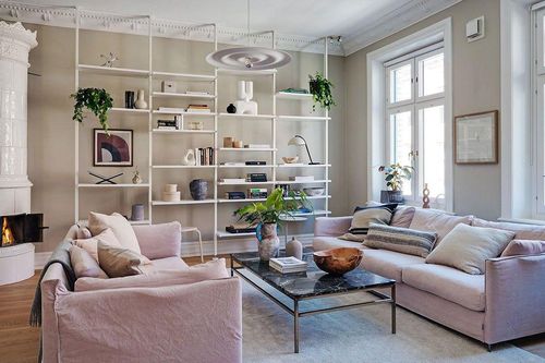 Căn hộ Scandinavia 99m², mỗi phòng một điểm nhấn màu sắc riêng