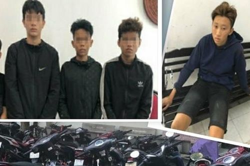 Băng nhóm 'tuổi mầm' gây ra hàng loạt vụ cướp táo tợn sa lưới