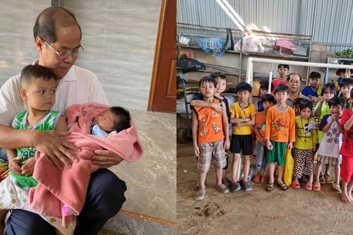 Người cha từ chối mổ u não, dành tiền nuôi 131 đứa trẻ mồ côi