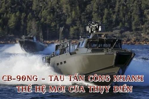 CB-90NG – Tàu tấn công nhanh thế hệ mới của Thụy Điển