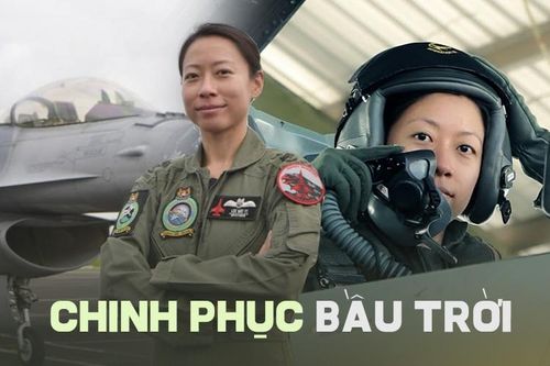 Nữ chỉ huy đội bay chiến đấu đầu tiên của Singapore